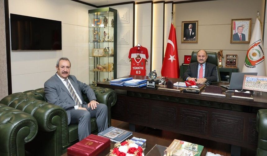 Şanlıurfa Ticaret Borsası Başkanı Mehmet Kaya’dan Başkan Gülpınar’a Ziyaret