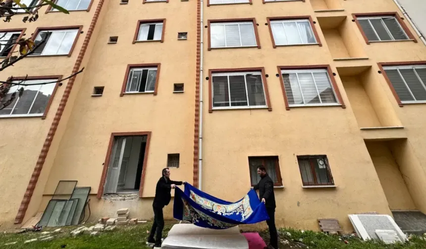 Edirne’de Mahsur Kedi İtfaiye Tarafından Kurtarıldı!