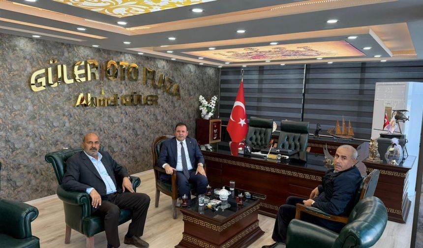 ŞUTSO Başkanı Yetim, Oto Galericiler Kooperatifi ile Sektör Toplantısı Yaptı