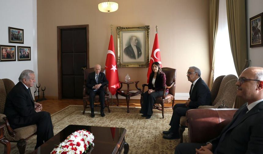 Bahçeli, Buldan ve Sancar’ı Kabul Etti: “Sürecin 2. Aşamasına Geçildi”