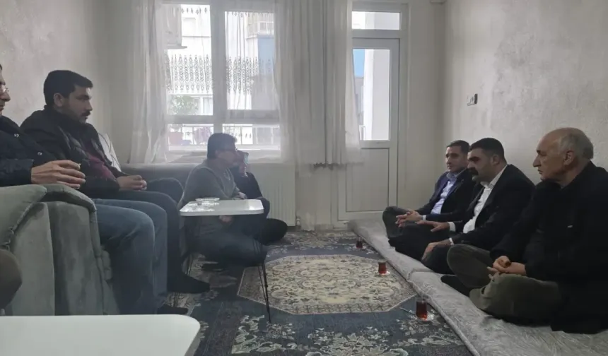 Muhammed Kendirci’nin Ailesine CHP İl Başkanı Karadağ'dan Ziyaret