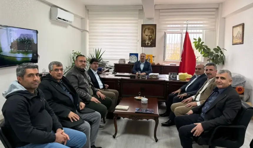 Şanlıurfa’da Memur-Sen’den Halfeti Anadolu Lisesine Ziyaret!
