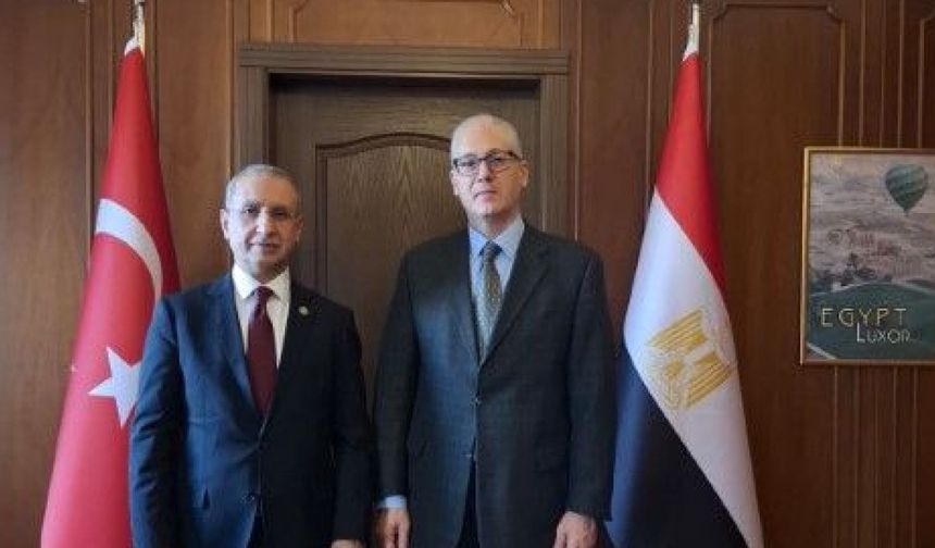Şanlıurfalı Milletvekili Dusak’tan Mısır Büyükelçisine Diplomasi Ziyareti!