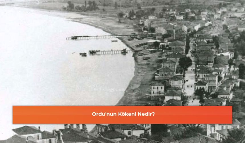Ordu'nun Kökeni Nedir?