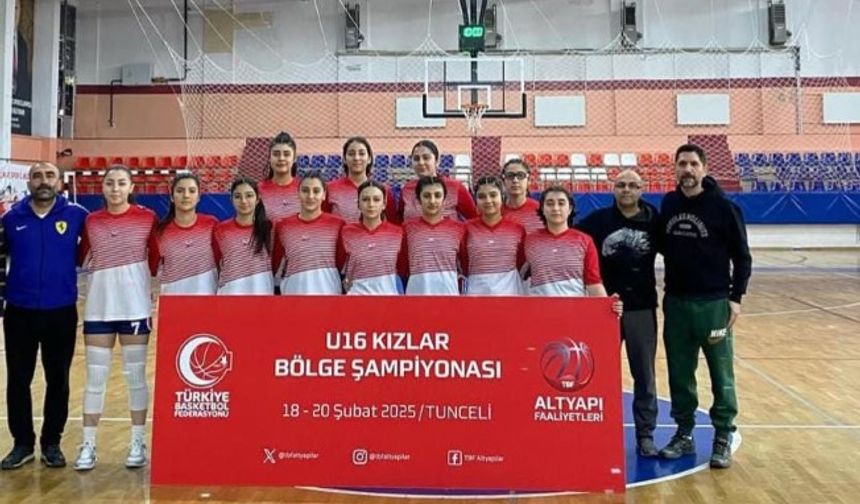 Şanlıurfa Temsilcileri U16 Kız Basketbol Takımı Bölge Şampiyonasında Mücadele Etti