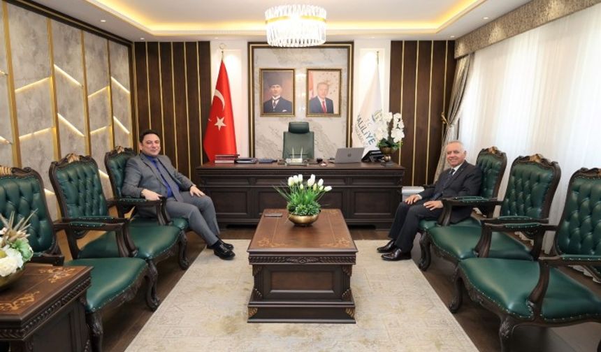 Tarım ve Orman İl Müdürü, Haliliye Kaymakamı ile Bir Araya Geldi