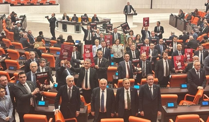 TBMM Genel Kurulu’nda İmamoğlu Tartışması