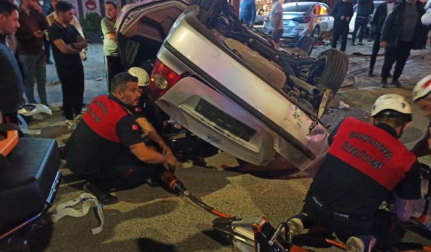 Otomobil Uçtu, Canlar Gitti: Şanlıurfa’da Dehşet Anı
