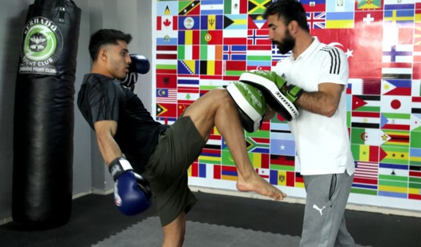 Şanlıurfalı milli muaythai sporcusunun hedefi, dünya şampiyonu olmak