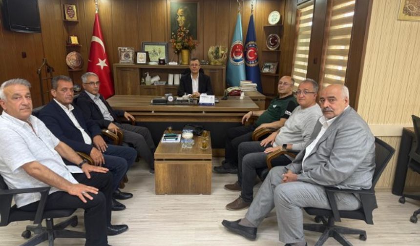 Enerji Sen ve DSİ'den TÜRK-İŞ Şanlıurfa Temsilciliğine Ziyaret