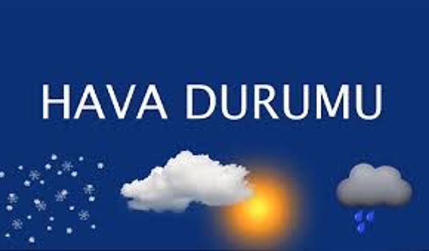 Şanlıurfa’da 12 Mayıs 2025 Pazar günü hava durumu