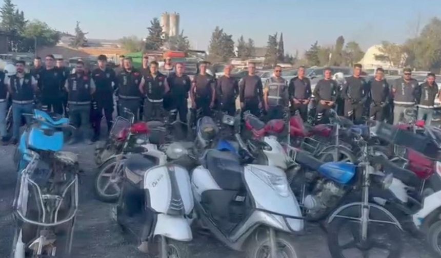 Şanlıurfa Viranşehir’de 50 Polisle Motosiklet Uygulaması! Şoke Eden Tablolar