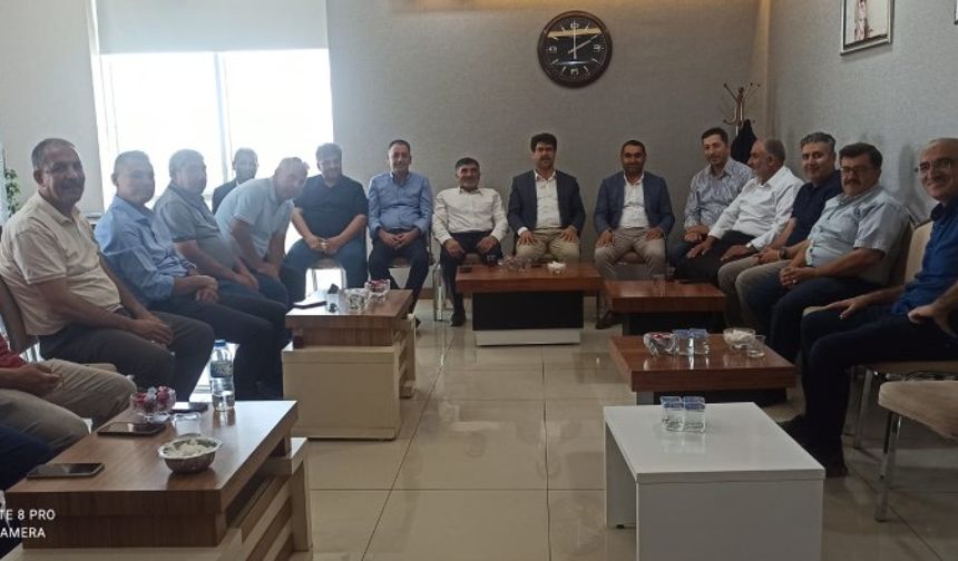 Memur-Sen Şanlıurfa İl Başkanlığı'nda Bayramlaşma Ziyareti