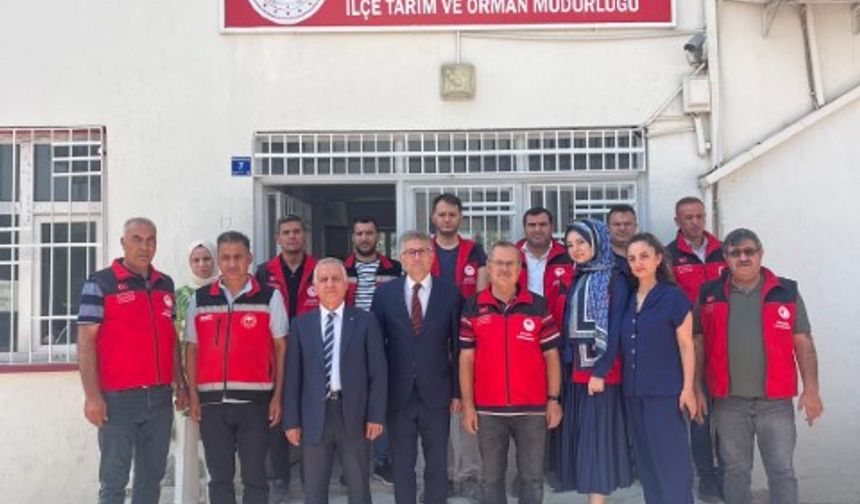 Şanlıurfa Tarım ve Orman İl Müdürü Mehmet Salih Söğüt, Suruç İlçe Müdürlüğünü Ziyaret Etti