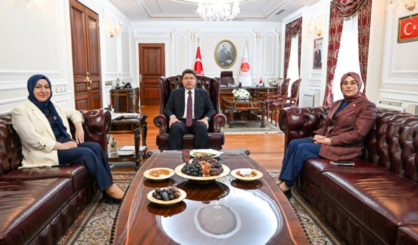 Şanlıurfa Milletvekili Yazmacı’dan Adalet Bakanı Tunç’a Ziyaret