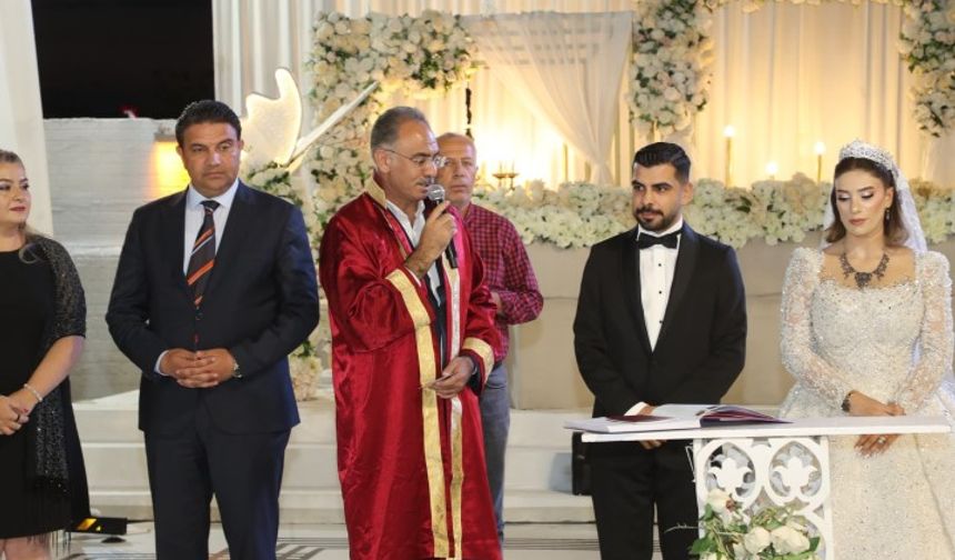 Başkan Kuş, Barut ve İpek Ailelerinin Nikahını Kıydı