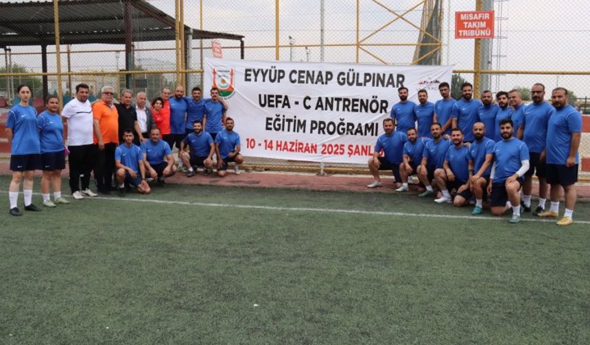 Şanlıurfa’da TFF Onaylı Antrenörlük Kursu!