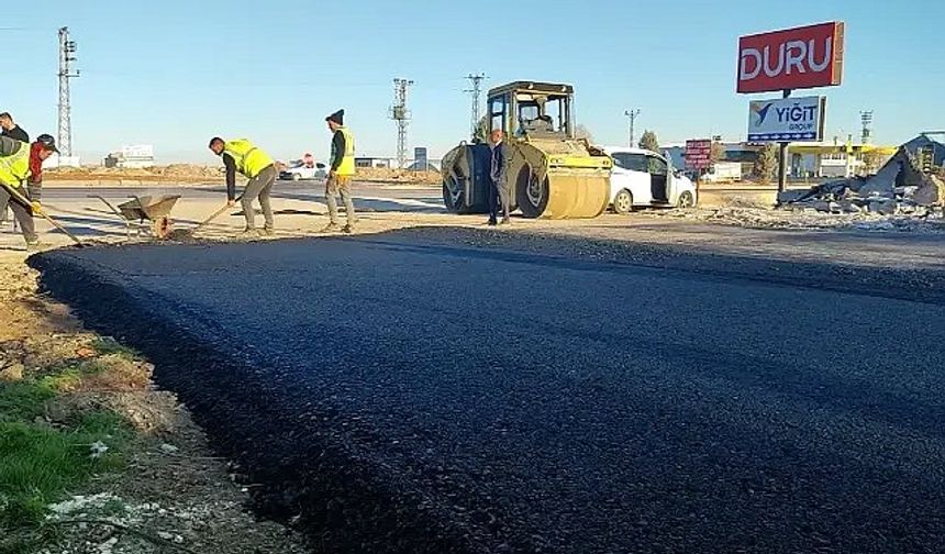 Şanlıurfa Eyyübiye'de Fabrikalar Yoluna Asfalt Konforu!