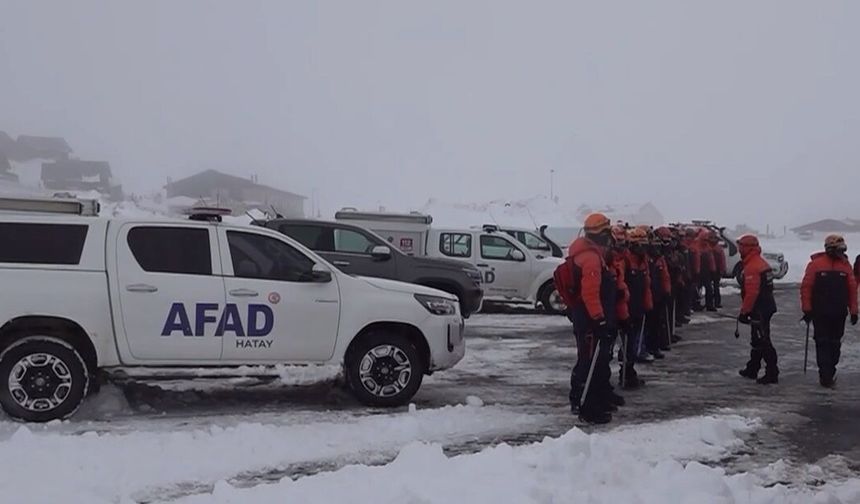 Şanlıurfa ve 9 İlden 183 Personel Çığda Arama Kurtarma Eğitimi Aldı