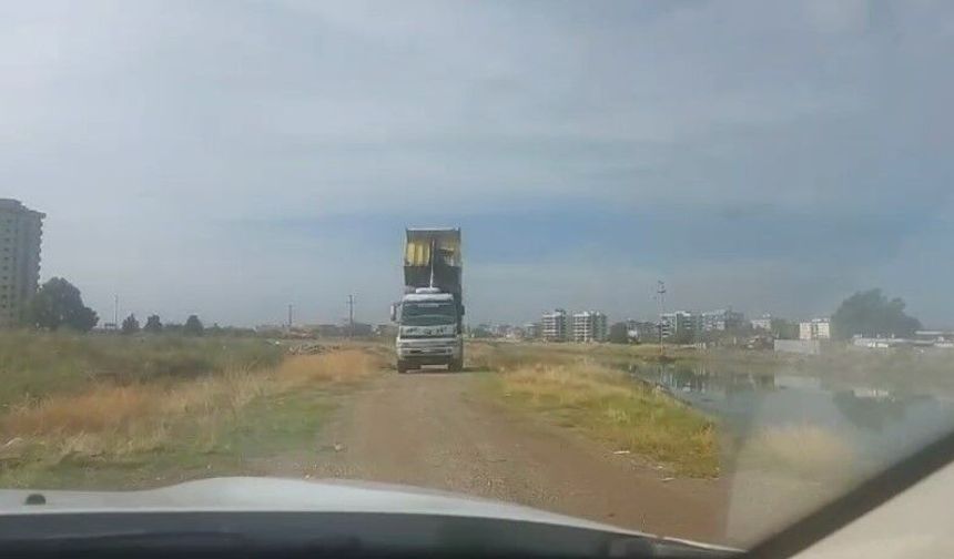 Kaçak Moloz ve Ehliyetsiz Sürücü Polis Uygulamasında Direndi