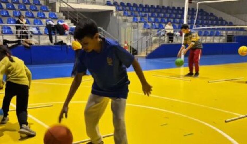 Viranşehir’de basketbol kursları devam ediyor