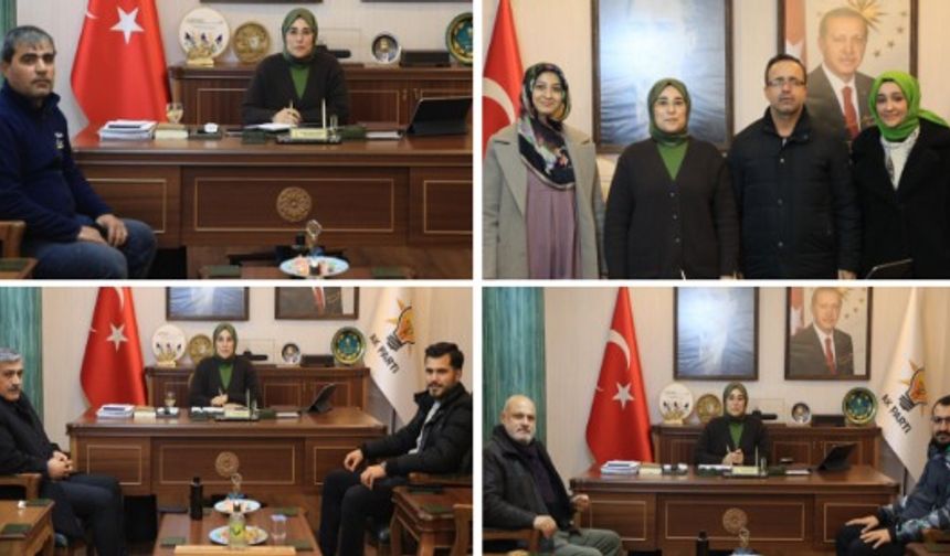 AK Parti Şanlıurfa Milletvekili Yazmacı’dan Yoğun Ziyaret Programı