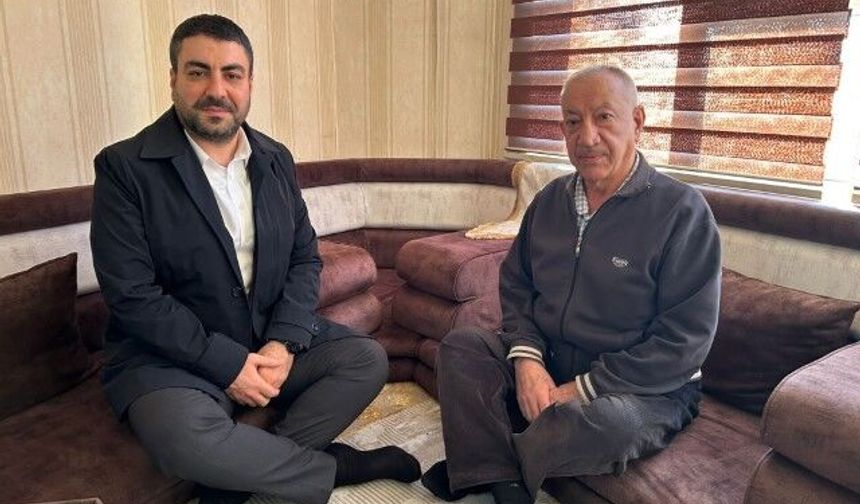 AK Parti Karaköprü İlçe Başkanı Çelik’ten Kazancı Bedih’in ailesine ziyaret