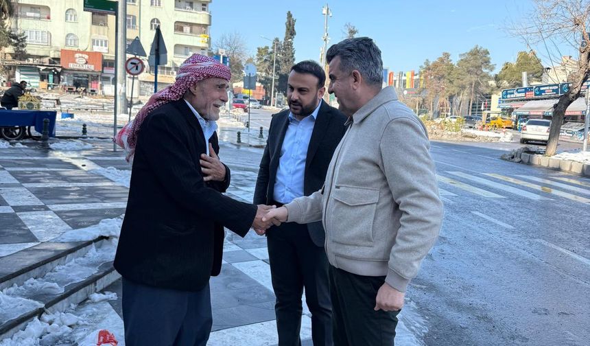 AK Parti Şanlıurfa İl Başkanı Günbegi Haliliye’de Vatandaşlarla Buluştu