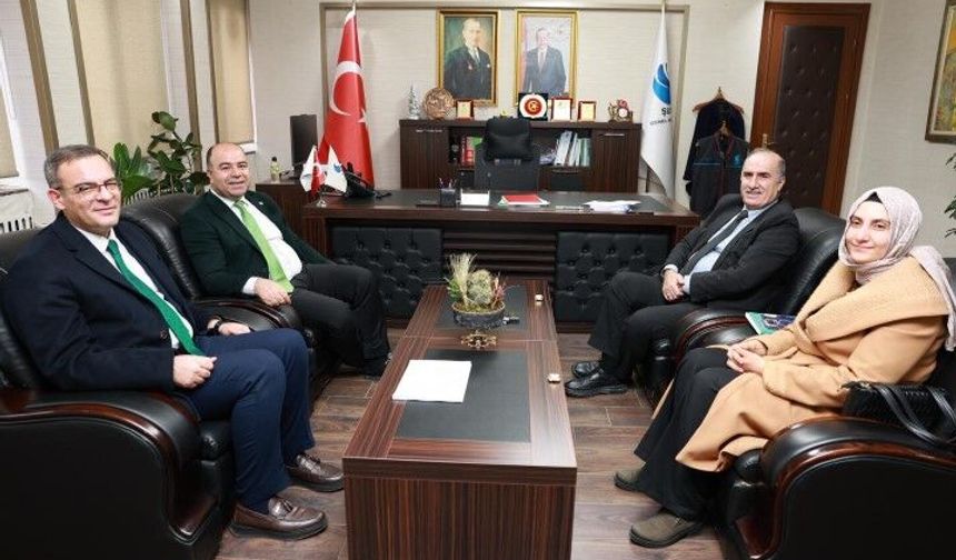Karaköprü Belediye Başkanı Çiftçi’den ŞUSKİ Genel Müdürü İzol’a Ziyaret