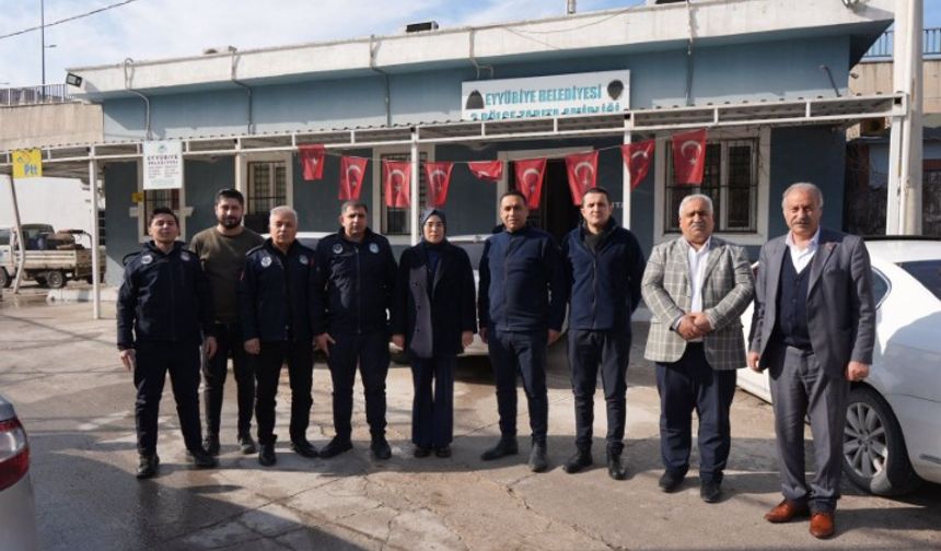 Cevahir Asuman Yazmacı, Zabıta Ekiplerini Ziyaret Etti