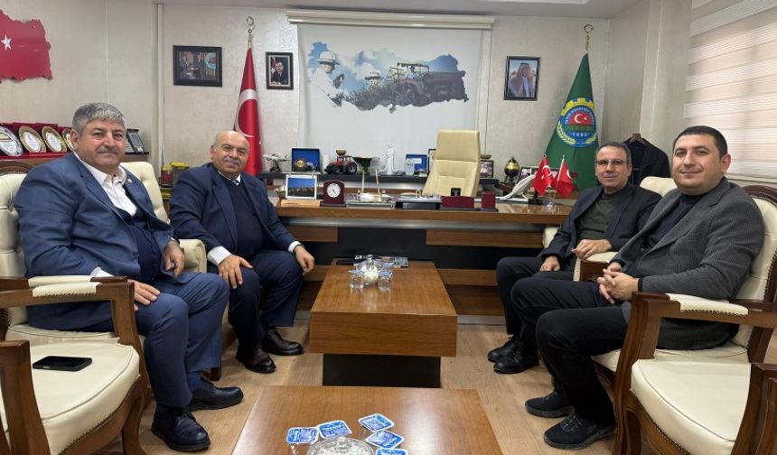 Harran Üniversitesi Ziraat Fakültesi Yönetiminden Ziraat Odasına Ziyaret