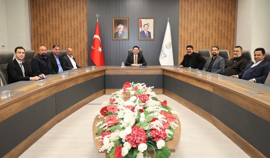 Kaymakam Dr. Muhammed Serkan Şahin Muhtarlarla Bir Araya Geldi