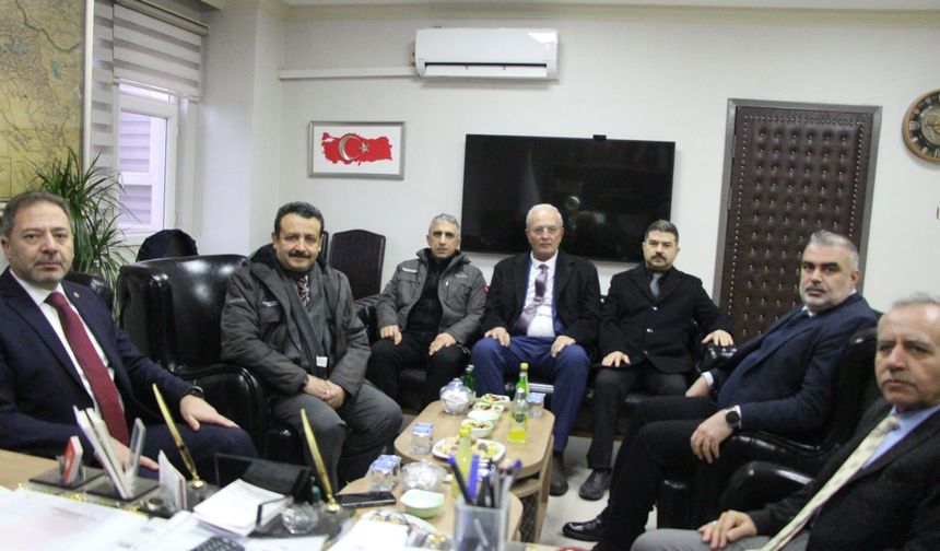 AGEM Genel Müdürü Altuğ, Tarım ve Orman İl Müdürlüğünü ziyaret etti