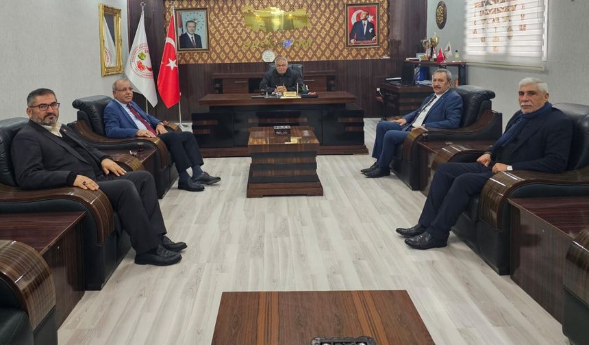 Şanlıurfa Ticaret Borsası’ndan ŞASEMKOM’a ziyaret