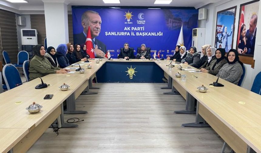 Ak Parti Şanlıurfa’da Ramazan Ayı Çalışmaları Ele Alındı
