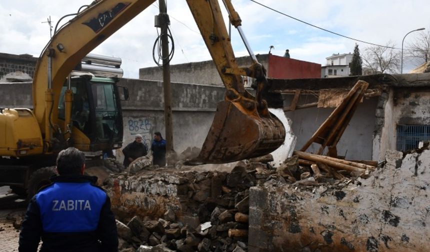 Şanlıurfa’da Metruk Yapılarla Kararlı Mücadele!