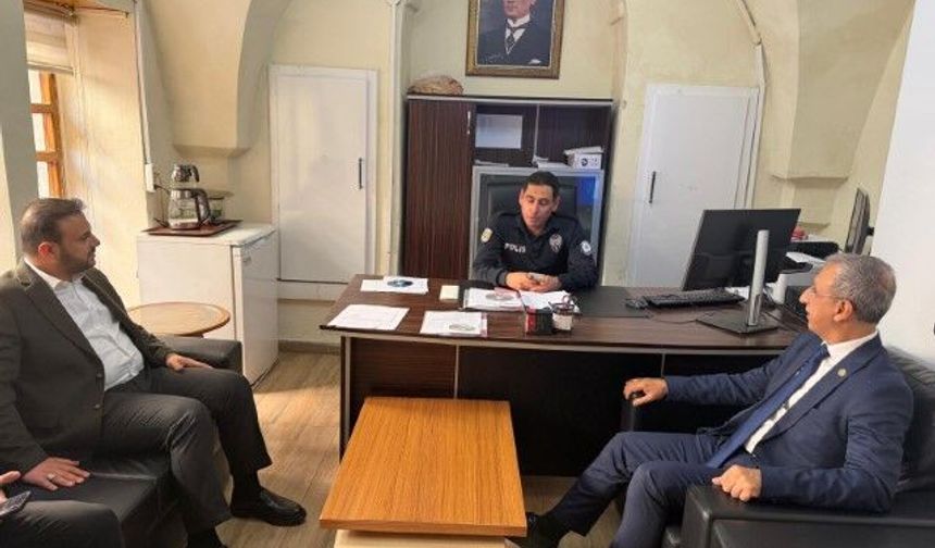 Bağmancı ve Dusak’tan Polis Merkezine Moral Ziyareti!