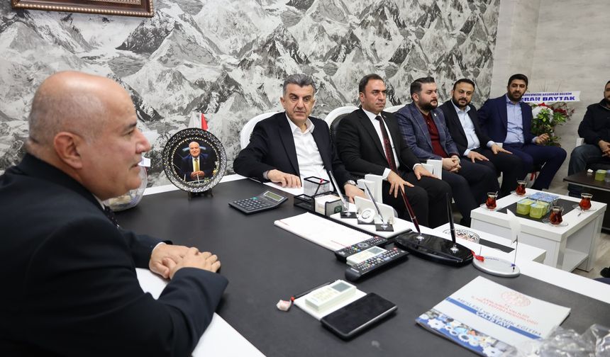 AK Parti Heyetinden Fırıncılar Odası Başkanlığına Ziyaret