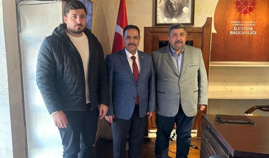 Gazeteciler Derneği’nden Yeni Bölge Müdürü Hasan Bilici’ye Hayırlı Olsun Ziyareti