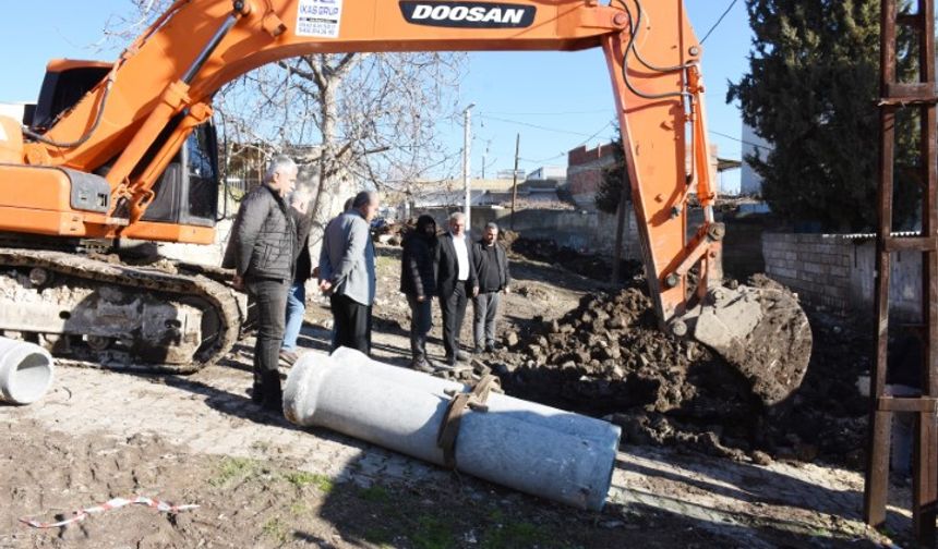 Hilvan’da Sel Tehlikesine Karşı Altyapı Hamlesi