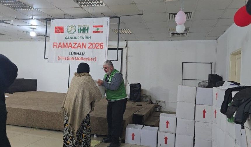 Şanlıurfa İHH, Filistinli Yetimlerle Aynı Sofrada İftar Açtı