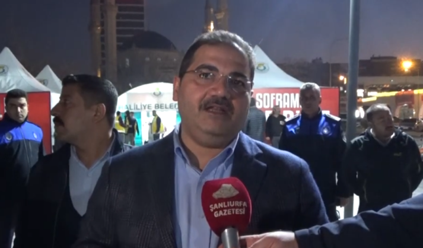 Haliliye Belediyesi İftar Çadırında Binlerle Buluştu