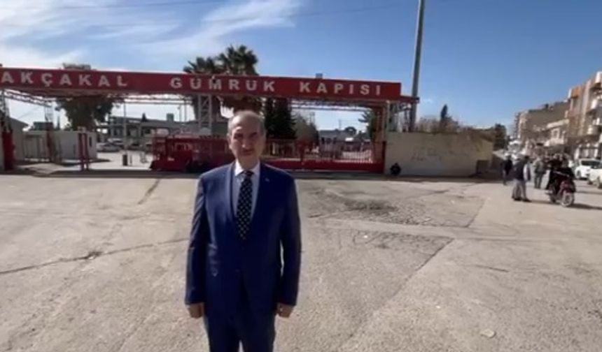 Yeniden Refah Partisi’nden Akçakale Gümrük Kapısı İncelemesi