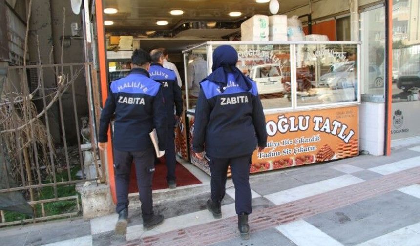 Şanlıurfa Haliliye Belediyesi’nden Tatlı Üreticilerine Yakın Takip!