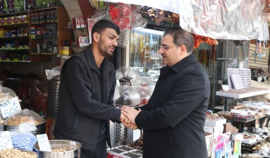 Şanlıurfa Haliliye’de Başkan Canpolat’tan Esnaf ve Vatandaş Ziyareti!