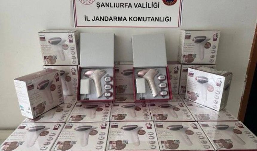 Şanlıurfa Haliliye’de Kaçak Epilasyon Cihazı Baskını!