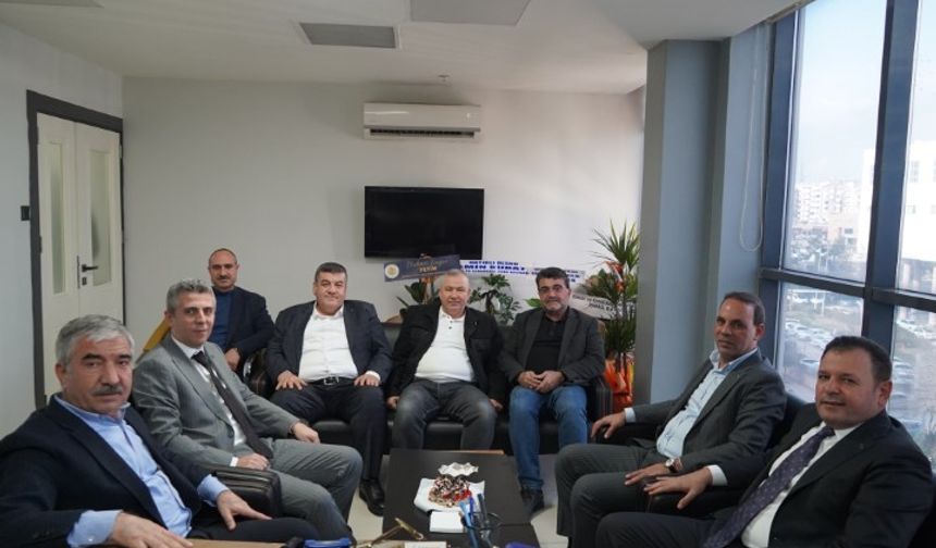 Şanlıurfa’da Elektrikçiler Odası’na Hayırlı Olsun Ziyareti