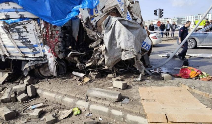 Şanlıurfa’da Freni Patlayan Kamyon Dehşeti: 1 Ölü, 3 Yaralı