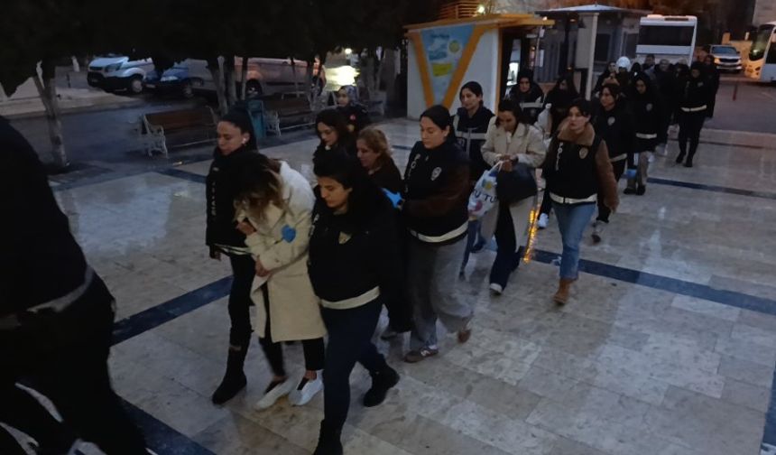 Şanlıurfa’da İnsan Ticareti Ve Fuhuş Ağı Çökertildi!