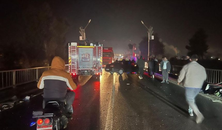 Şanlıurfa’nın Birecik İlçesinde Trafik Kazası!